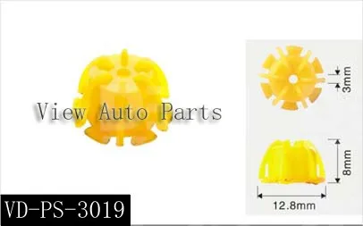 Бесплатная доставка 100 шт Топливная форсунка пинтл крышка пластиковая часть