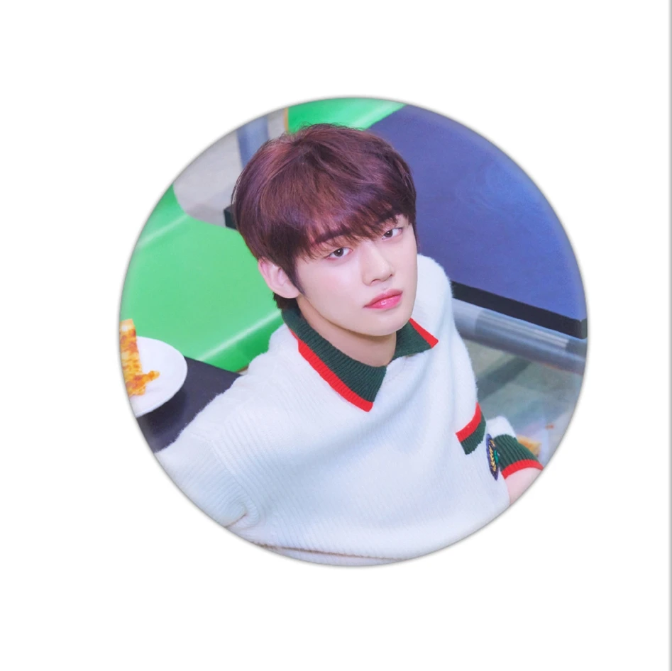 KPOP TXT TOMORROW X TOGETHER альбом брошь значок КНОПКА булавка аксессуары для одежды шляпа украшение для рюкзака - Окраска металла: 20