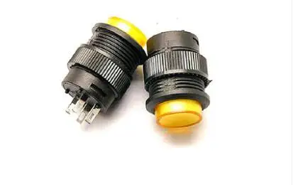 Бесплатная доставка 2 шт./Лот кнопочный выключатель R16 503AD самоблокирующийся