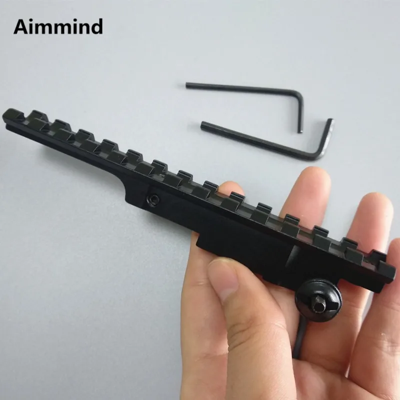 

Tactical Rifle Scope,Weaver Picatinny AR 98 K-98 K98 /Turkish VZ 24 Scout Rifle Picatinny Rail Scope Mount 13 Slots Hunting Caza