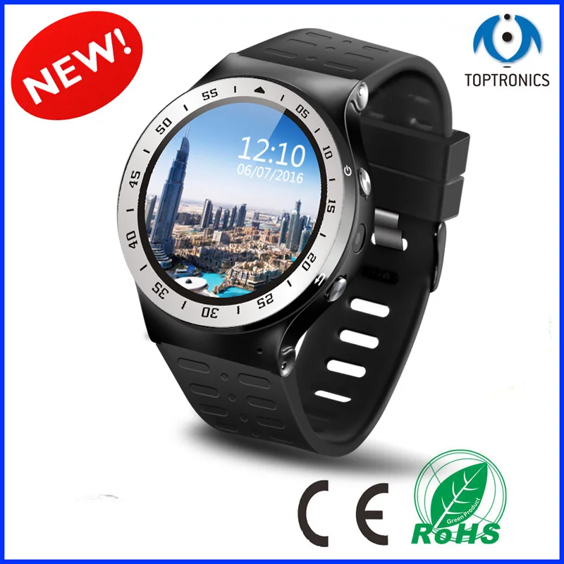 Самый уникальный дизайн круглые Смарт часы с android 5 1 3G WIFI GPS 512MB RAM 4G/8GB ROM Поддержка