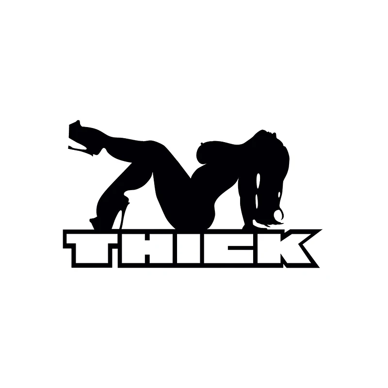 

15*9.7cm Sexy Fat Chick Girl Sticker Decal naked girls Woman anime stickers accesoire voiture automotive goods