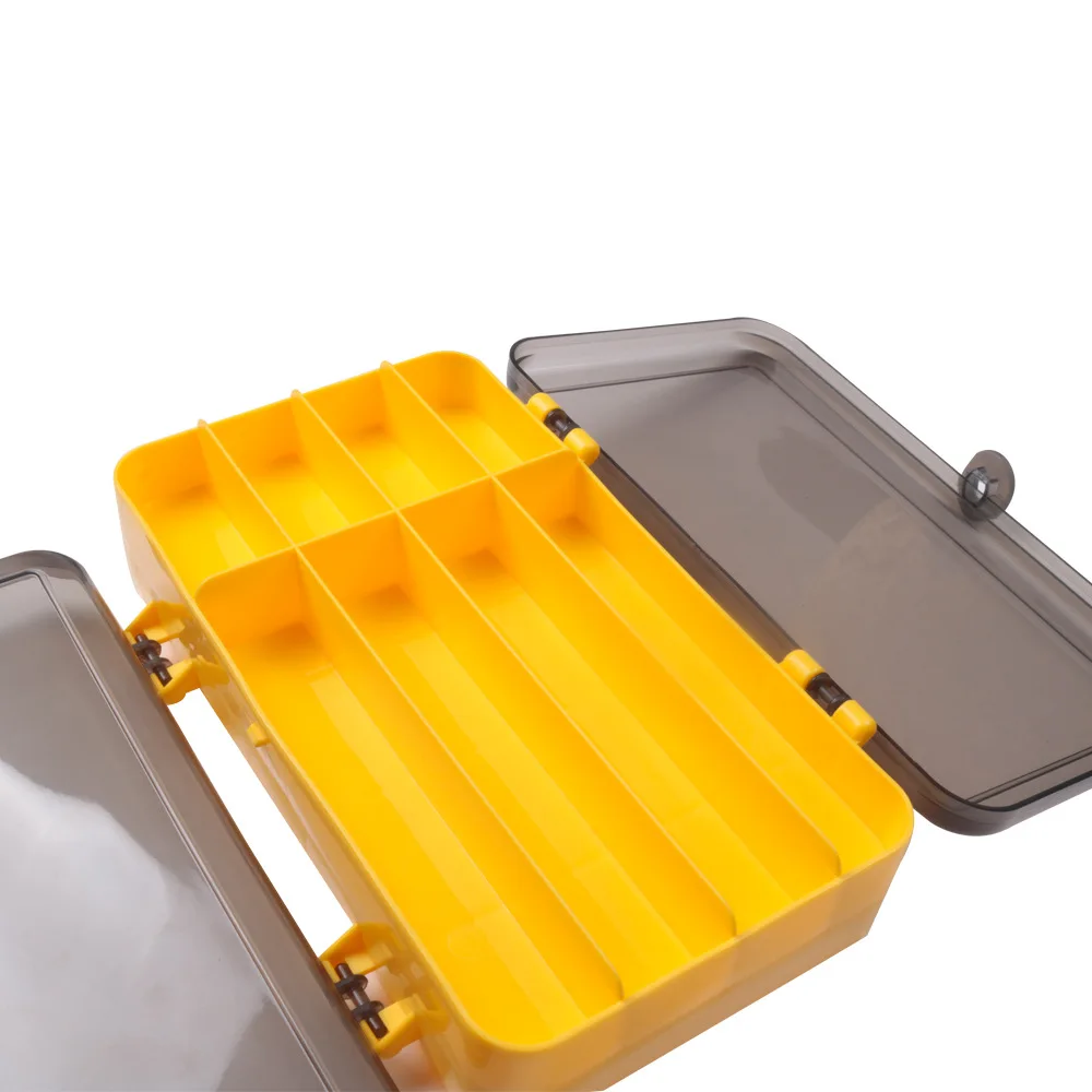 New Transparent Portable Outdoor Fishing Lure Accessories Box multi-function Bait storage box