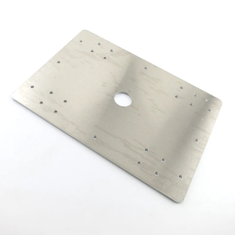 Алюминиевый сплав Роботизированный автомобиль шасси DIY Модель собранные