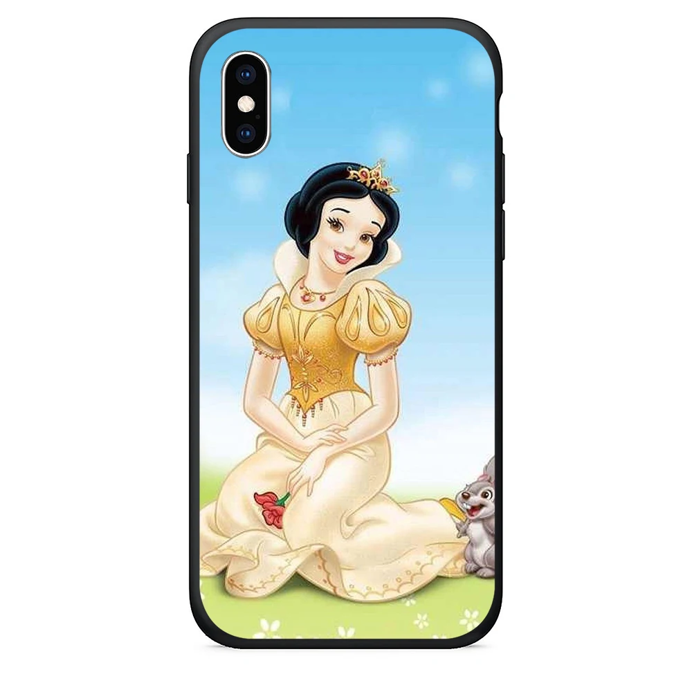 TPU Phone Case for iPhone xr case Silicone Cover Snow White and the Seven Dwarfs 8 Plus 6 6s se x xs max 5s |