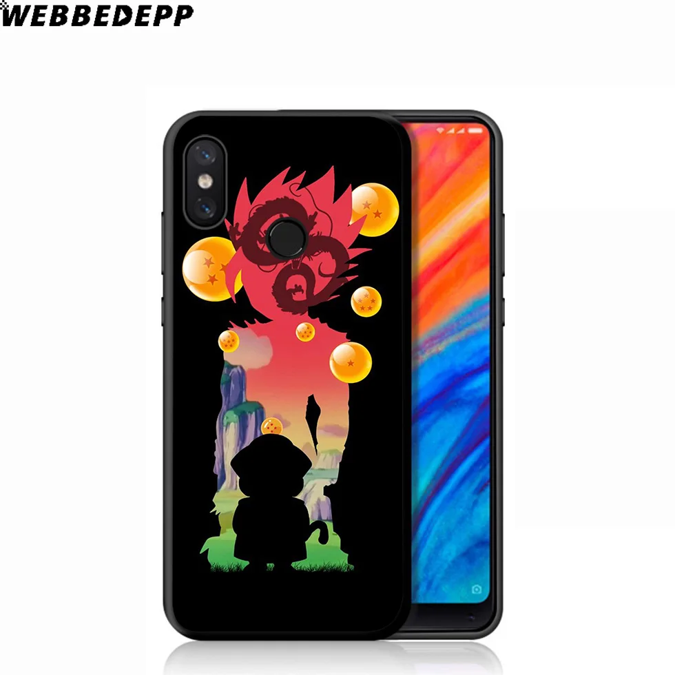 WEBBEDEPP Dargon Ball Z Soft Case for Xiaomi Mi 9T 9 8 SE 6 A1 A2 A3 Lite MiA1 MiA2 MiA3 F1 MAX 3 Mi8 CC9E CC9 |