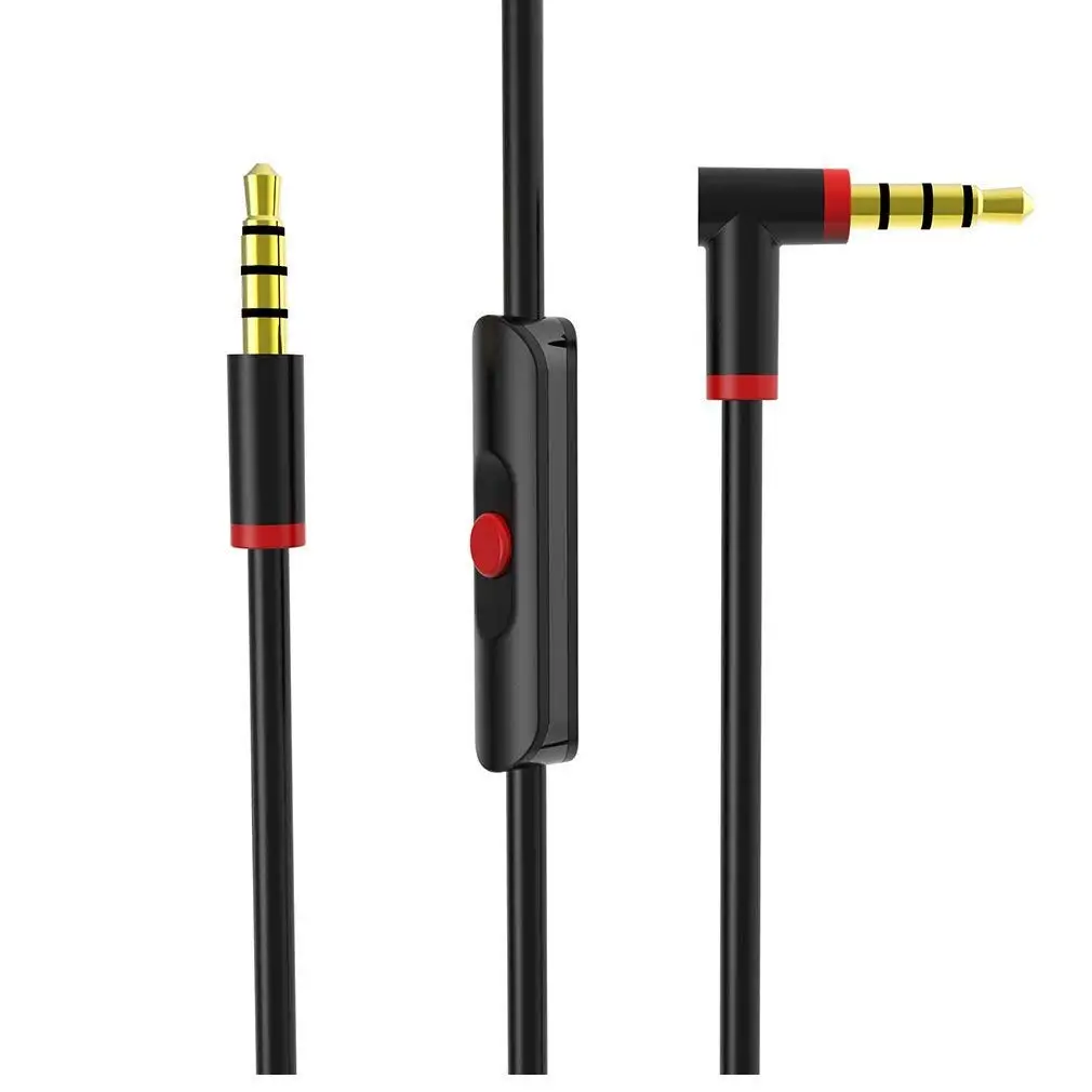 

Replacement Monster Audio Cable + Inline Remote/Microphone for Monster NCredible N-Ture, ROC/iSport Freedom, DNA/DNA PRO 2.O/ DJ