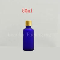 50ml frosted blue oil bottle with a screw cap bottles wholesale bottle capsule bottle points bottling