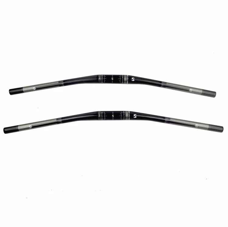 Полностью карбоновый руль для горного велосипеда горная штанга плоские детали