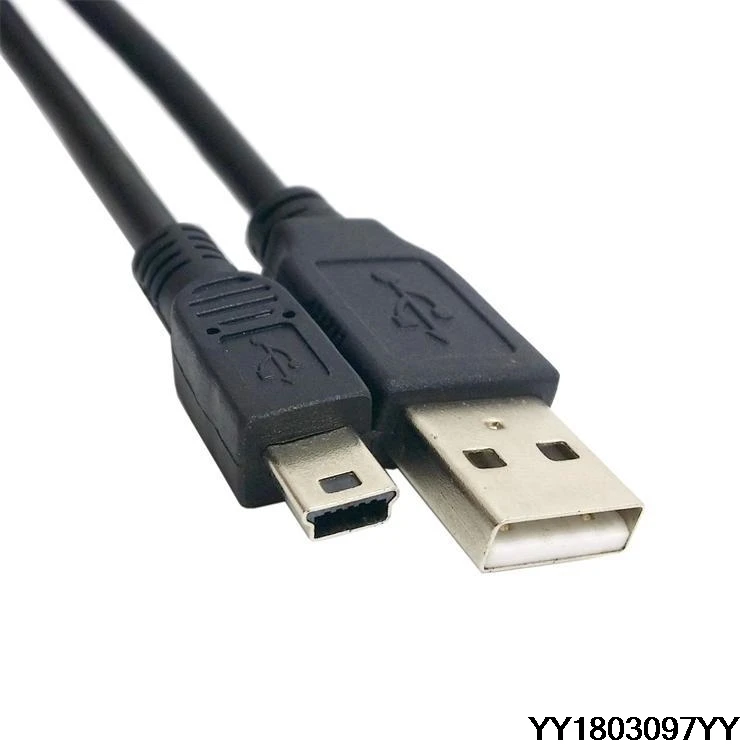 1 5 м Мини USB кабель для передачи данных к т порту A 5P плеер Автомобильный