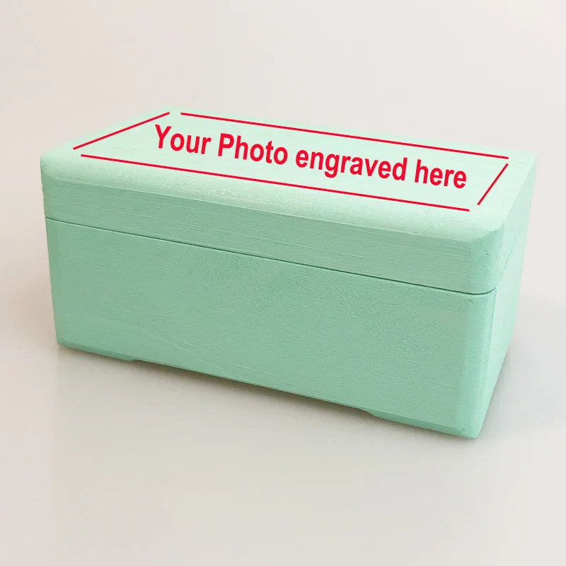 Ручная работа ветряная фотография музыкальная шкатулка индивидуальная
