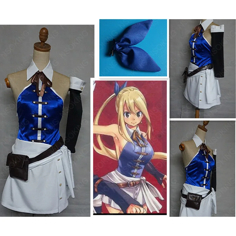 Новый японский костюм для косплея Люси сердцефилии из мультфильма|cosplay costume|costume