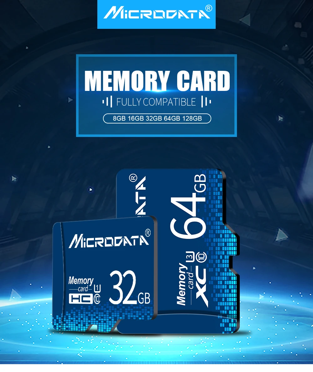 Класс 10 реальная емкость SDHC/SDXC Micro SD карта 64 ГБ 32 ГБ 16 ГБ 8 ГБ карты памяти TF карта для телефона планшета с sd адаптером посылка