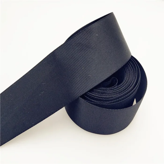 BLACK 5 yardss/Лот) корсажная лента Подарочная декоративная обертка рождественские ленты(6/10/12/15/20/25/40 мм - Цвет: BLACK