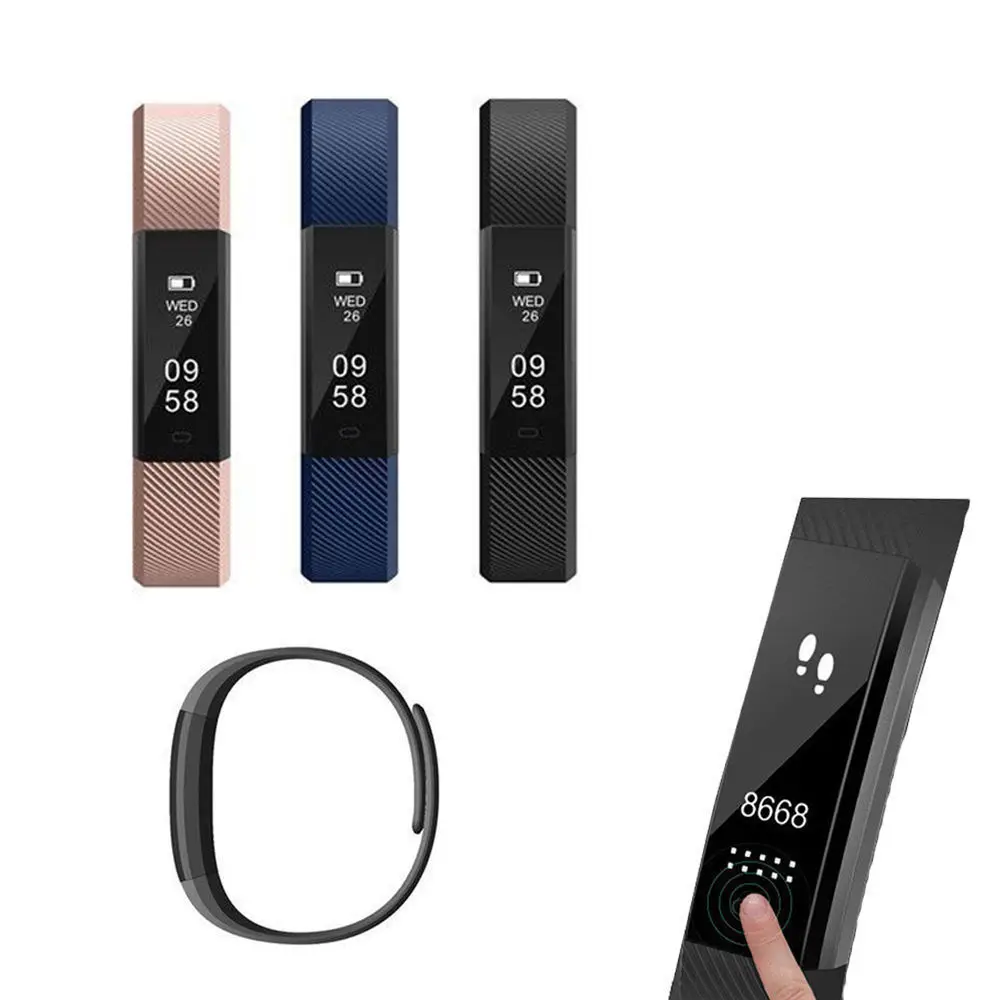 Bluetooth ID115 Смарт-часы фитнес-трекер подходят для женщин мужчин детей SmartWatch сна Браслет сердечного ритма браслет бит водонепроницаемый