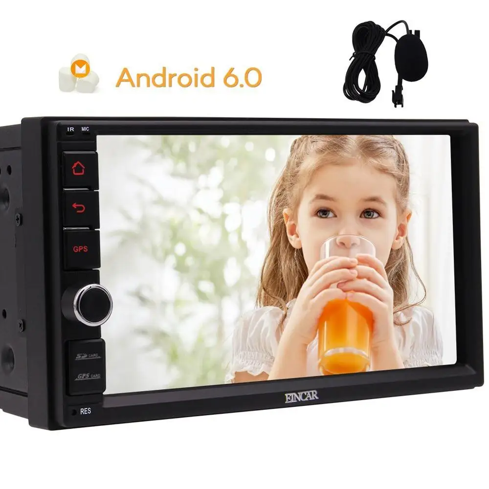 Новый автомобиль Радио 7 &quotHD сенсорный экран Android 6.0 - Цена: 11 179,01 руб.