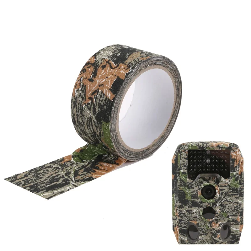 Водонепроницаемый Dead Leaves Camo тканевый пистолет с липкой лентой охотничий Открытый Кемпинг камуфляж Стелс лента обертка для охотничьего ружья Аксессуары