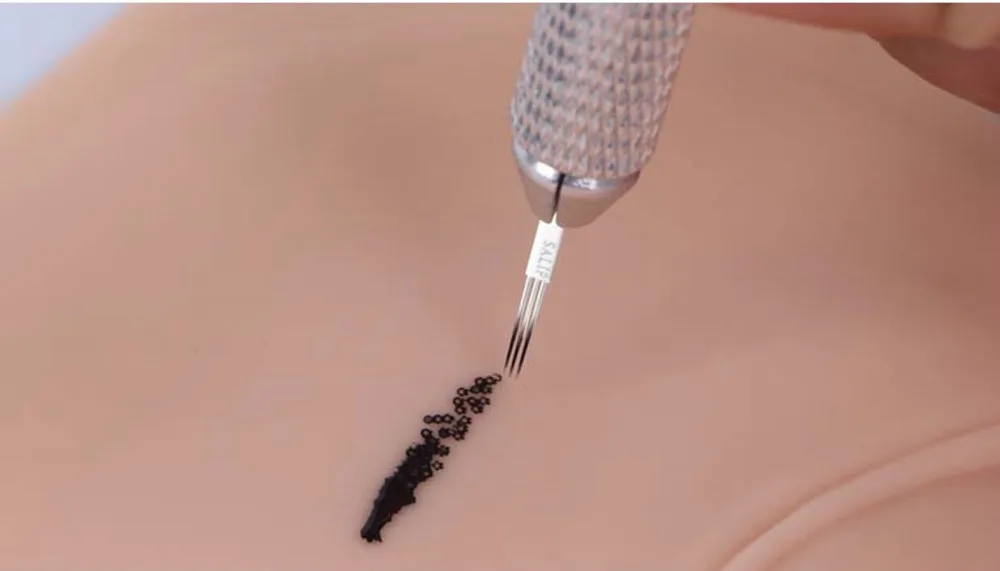 Профессиональный Tatoo Three Xia Ke Shen Needles Полупостоянный нож для татуажа