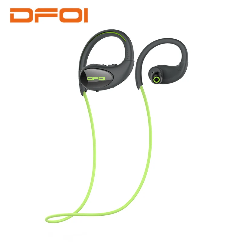 DFOI Беспроводной наушники Bluetooth Super Bass спортивные гарнитуры IPX7 Водонепроницаемый