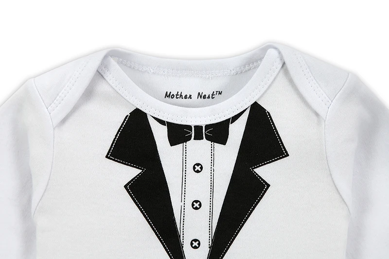 100% хлопок новорожденного ребенка детский комбинезон с длинным рукавом baby clothing