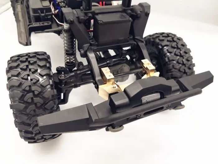 Держатель переднего бампера для Traxxas Золотое сервоприводное крепление 1/10 RC