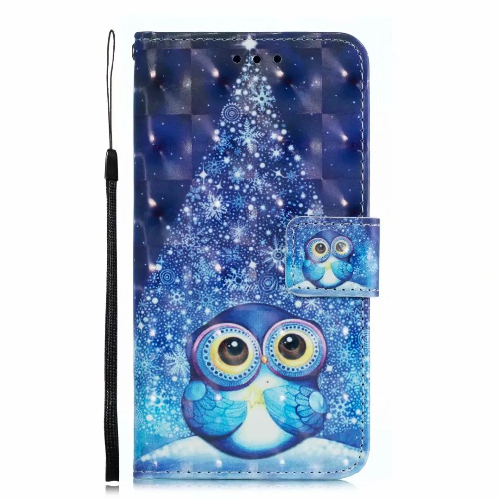 P20 Lite чехол для huawei Коврики 20 Pro Чехол 3D живопись кожаный книжка телефона Y9 2019