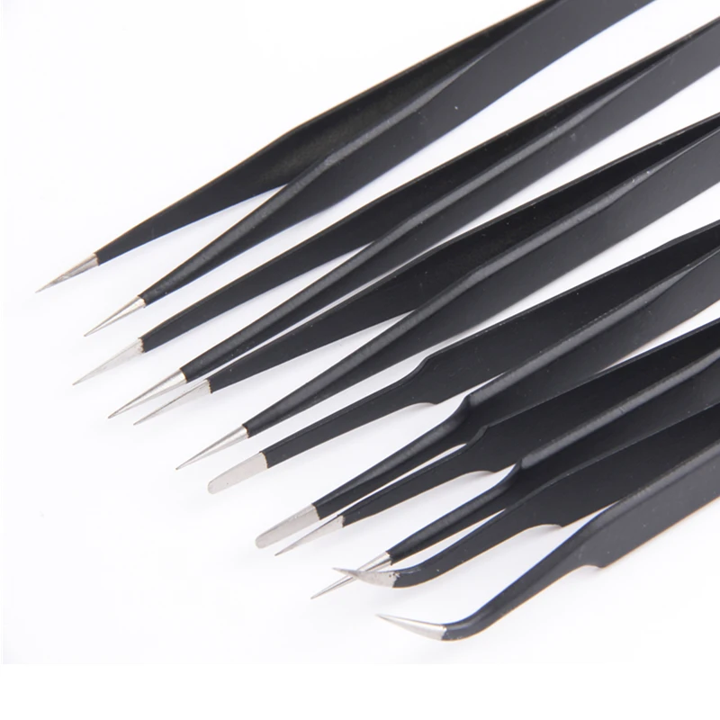 Антистатический пинцет из нержавеющей стали промышленные щипцы для часовщика