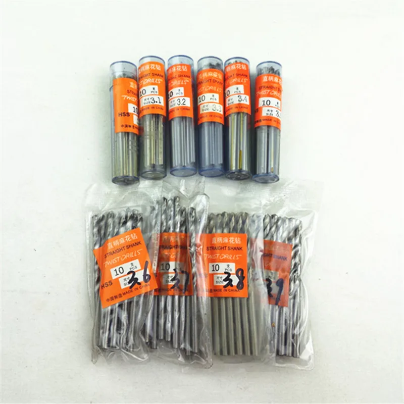 Набор сверл для скручивания 100 шт./лот от 3 0 мм до 9 | Инструменты
