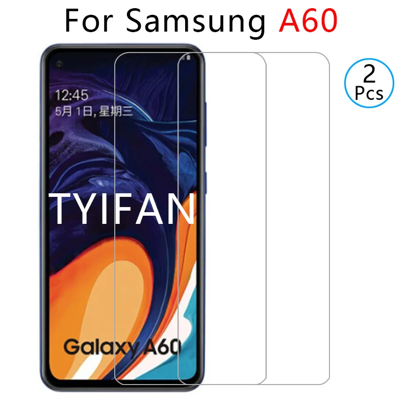2 шт закаленное стекло для samsung a60 Защитная стеклянная пленка экрана galaxy a 60 60a