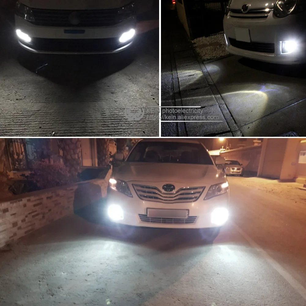 Светодиодные Автомобильные лампы H1 2 шт. светодиодный противотуманный фонарь 4014