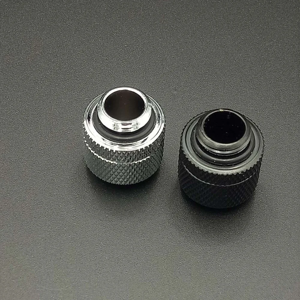 4 шт. оптовая продажа с фабрики поставка Черный Серебряный G1/4 &quot3/8&quot ID X 1/2 &quotOD 9 5X12