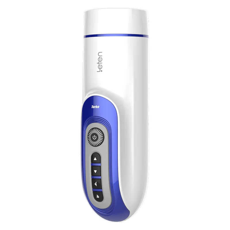 LETEN выдвижной heatable мужской мастурбатор секс стоны автоматическая машина толкая