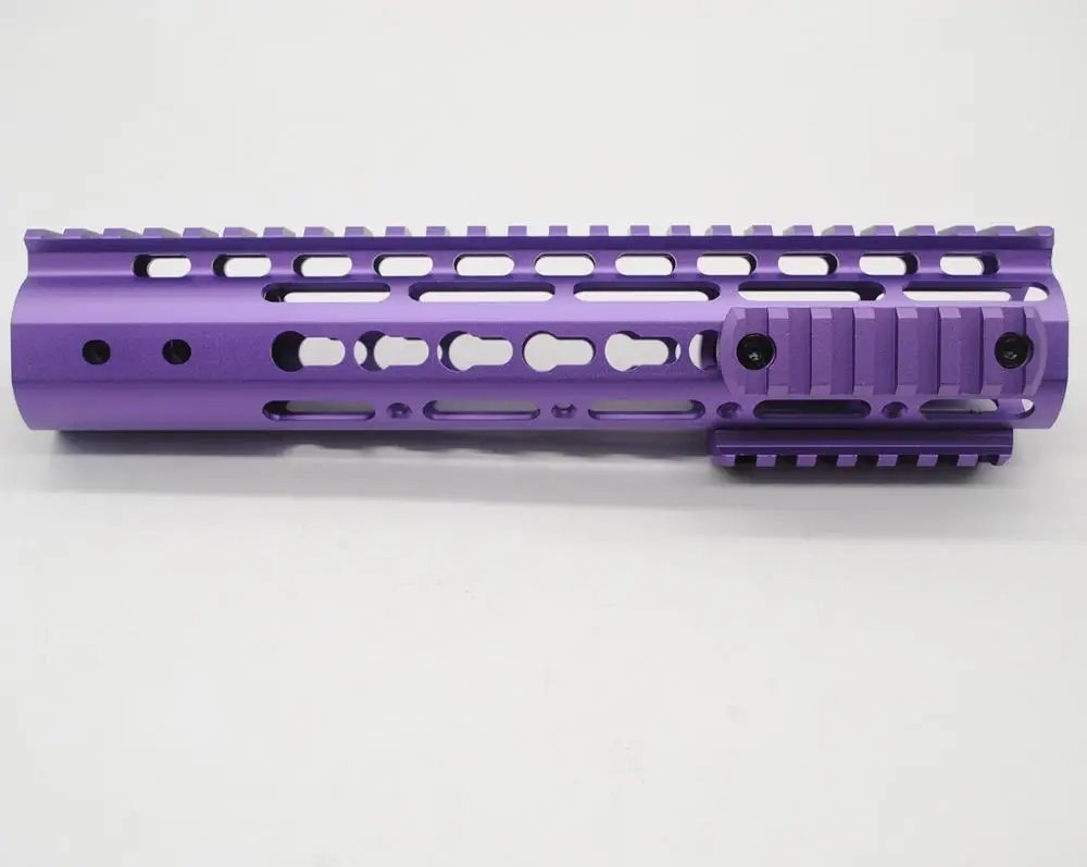 Aplus 10'' inch Keymod Handguard Rail Free Float Mount System With 3 pcs Matched Color Picatinny Sections Fit .223/5.56 AR-15 | Спорт и