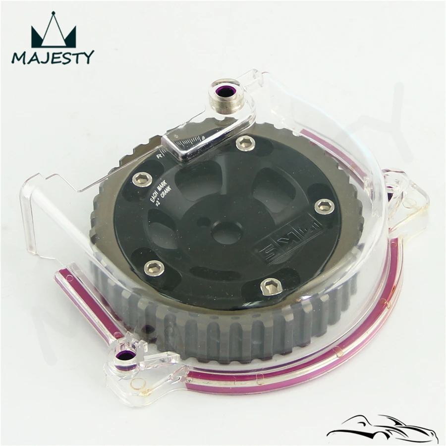 Регулируемая однокулачковая шестерня Звездочка + прозрачная крышка подходит для