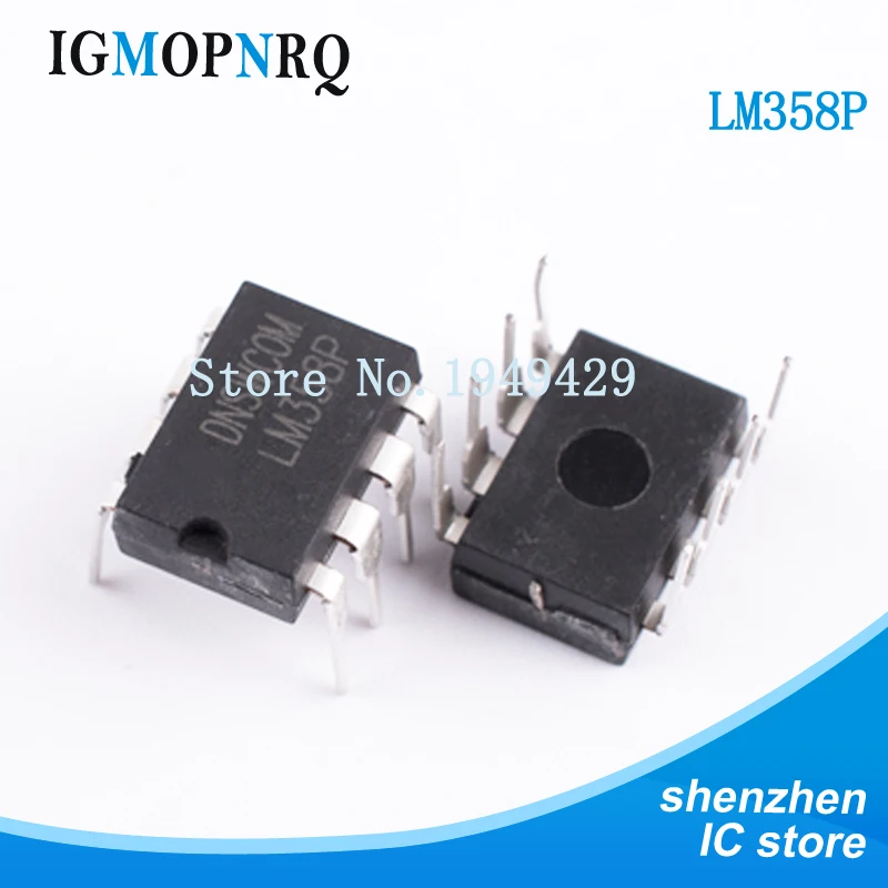 

100 шт./лот LM358P HA17358 LM358N LM358 DIP-8 новый чип IC