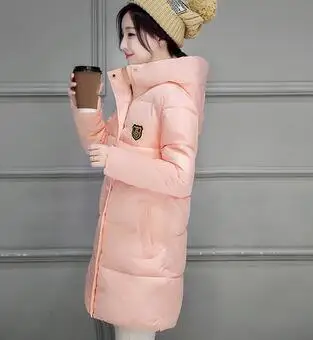 Зимняя теплая Женская хлопковая куртка с капюшоном 2020 Новая модная однотонная