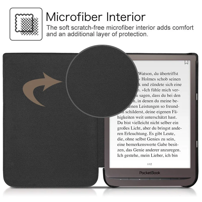 Чехол AROITA для 7 8 &quotPocketBook 740 InkPad 3 Pro/Pocketbook цветной легкий Модный чехол с функцией