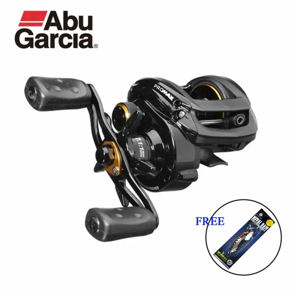 Катушка для спиннинга Abu Garcia PMAX3 низкопрофильная 7 1: 1 8 кг + шарикоподшипников|abu
