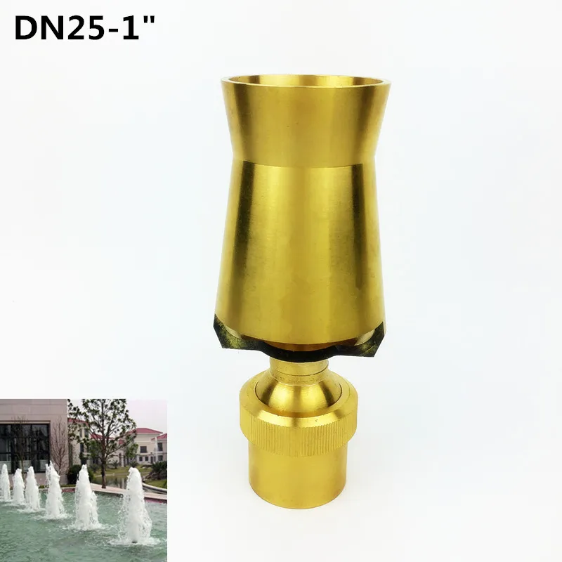 1/" DN15 3/4" DN20 ледяная башня каскад фонтан сопла распылительная головка пруд