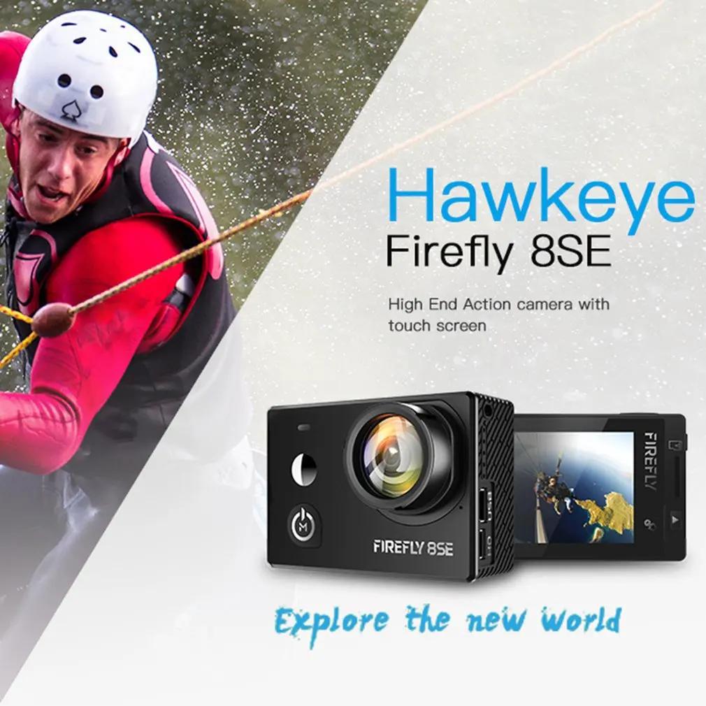 Firefly 8SE 4K 16MP 90 '/170' широкоугольный Wifi BT FPV Водонепроницаемая HD спортивная Экшн