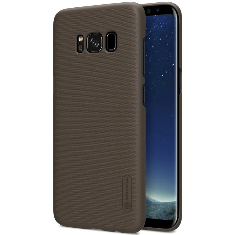 Чехол для samsung galaxy S8 Nillkin суперматовый защитный жесткий чехол-накладка 5 8 дюйма |