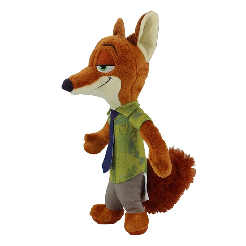 28-30 см высокое качество плюшевые куклы Кролик Джуди и лиса Ник дети мягкие