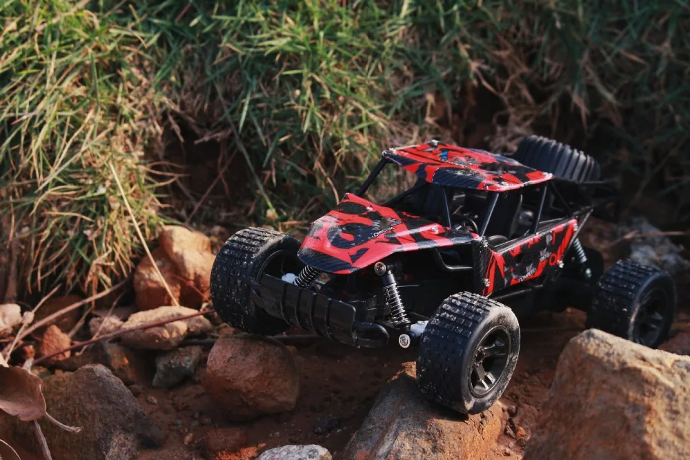 Радиоуправляемые машинки 1:18 Bigfoot машинка 2,4G с дистанционным управлением, электрическая модель внедорожника, игрушка RC drift, 700mah батарея, автомобиль, игрушки, подарок