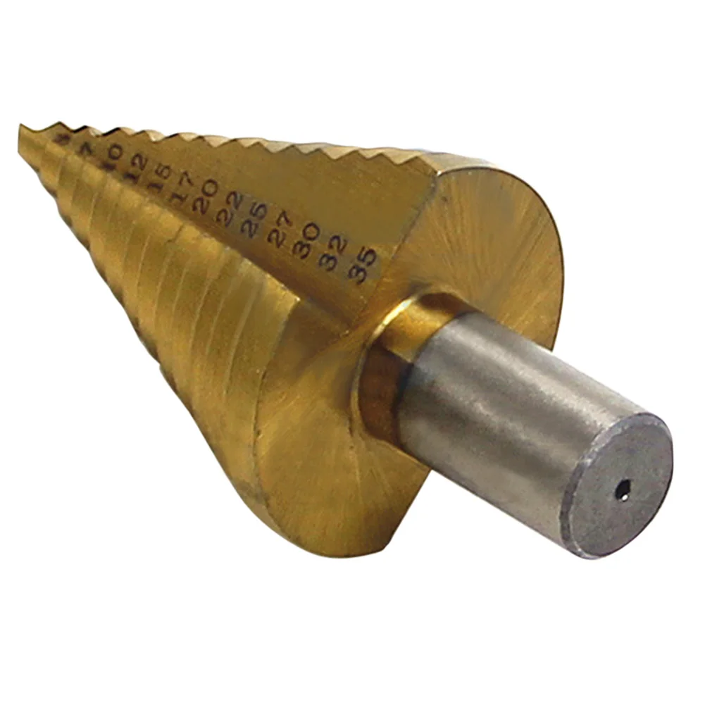 1 шт. быстрорежущая сталь титановый Круглый хвостовик ступенчатое Коническое