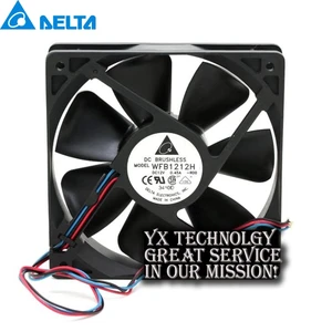 WFB1212H-FOO 12 в 120 А 120*25 мм скоростной вентилятор охлаждения шасси с двумя шарикоподшипниками для Delta