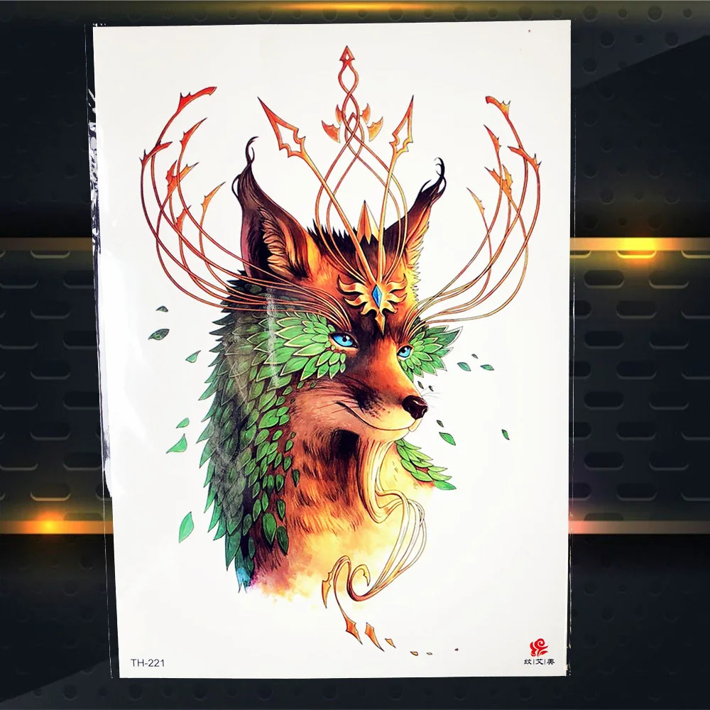 Временная татуировка для женщин и девочек Переводные картинки воины водостойкие