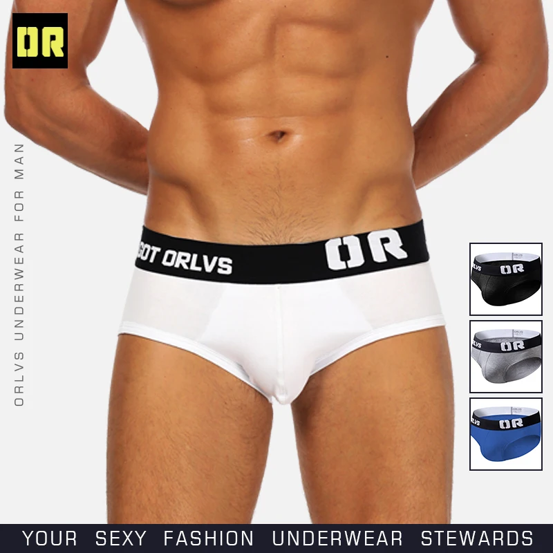 C мужское сексуальное нижнее белье мужские трусы одноцветные хлопковые бикини