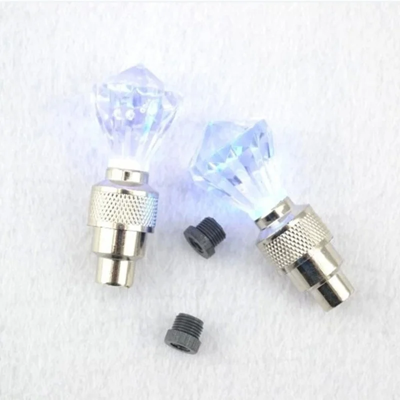 Новинка 2 шт. велосипедная шина для колеса клапан вспышка свет велосипед мотоцикл