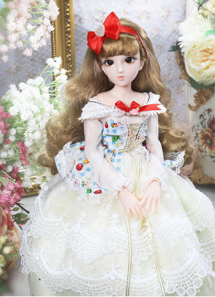 Fortune Days 1/4 дневник королева BJD кукла шарнир тело с макияж включая одежду обувь волосы Изысканный Подарочная коробка Упаковка игрушка, SD