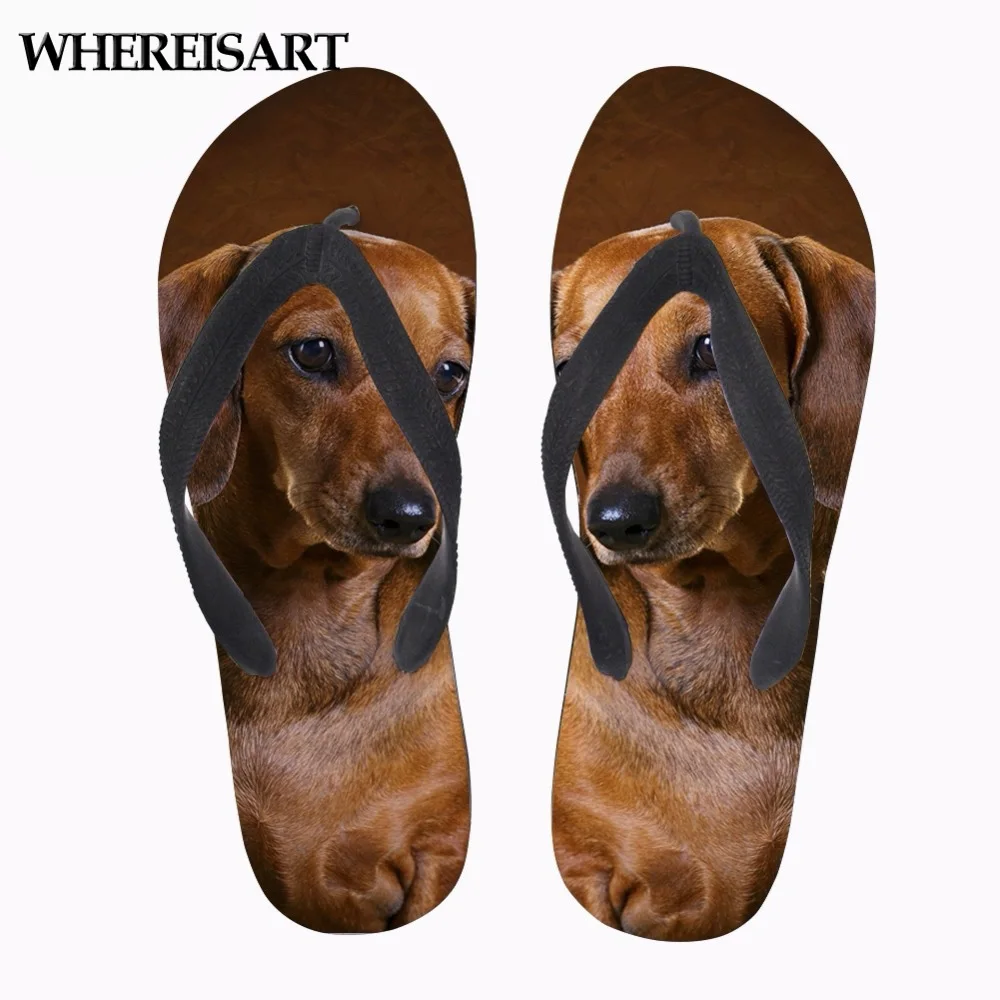 WHEREISART/Модные женские Вьетнамки милые повседневные Брендовые тапочки с объемными